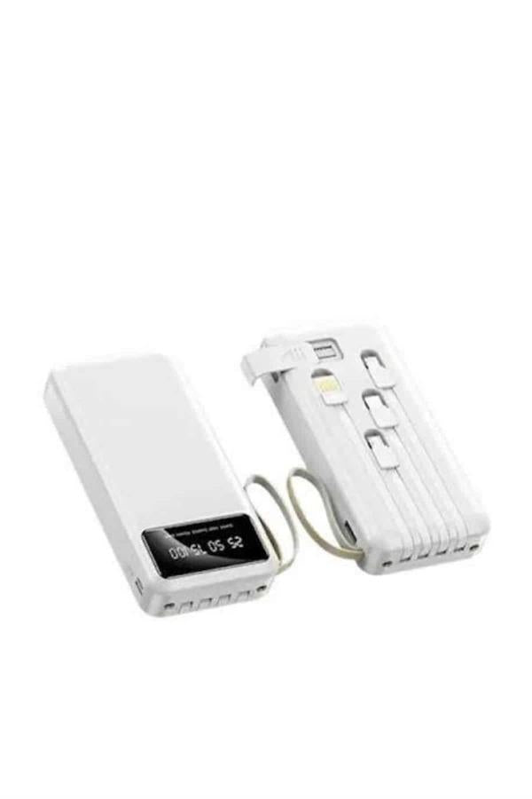 4 Çıkışlı 20.000 MAH Powerbank Taşınabilir Çoklu Giriş