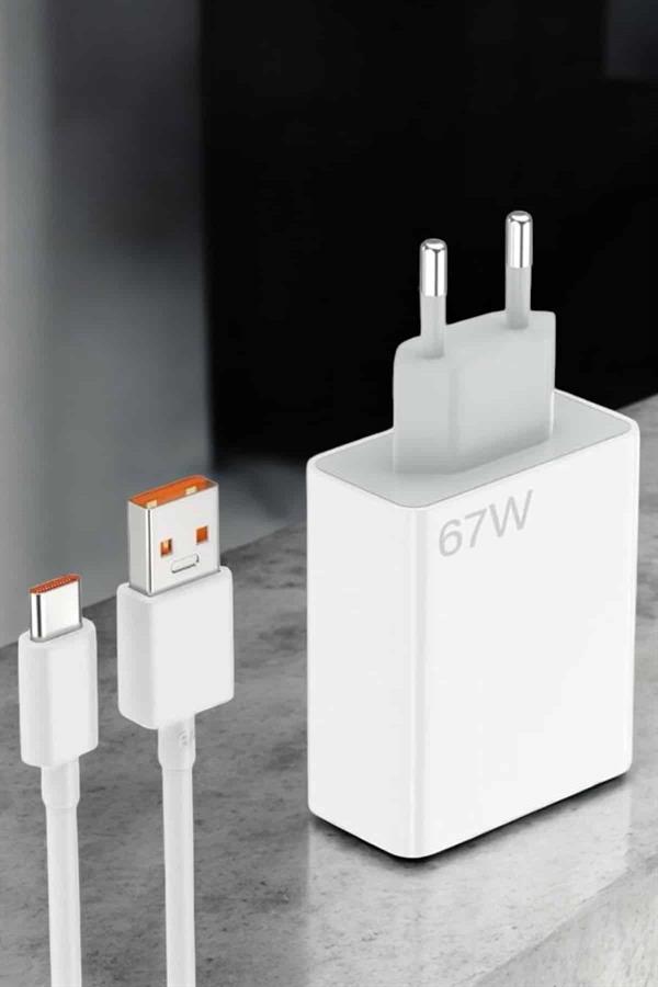 67W Şarj Aleti Turbo Hızlı Type-C Şarj