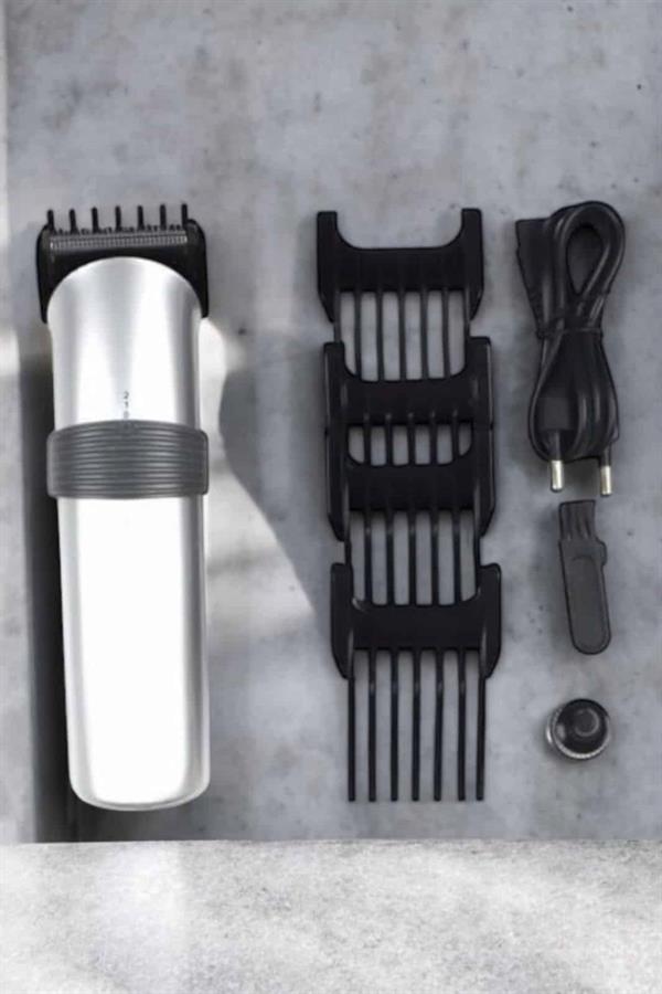 4 Taraklı Taşınabilir Profesyonel Saç ve Sakal Kesme Tıraş Makinesi