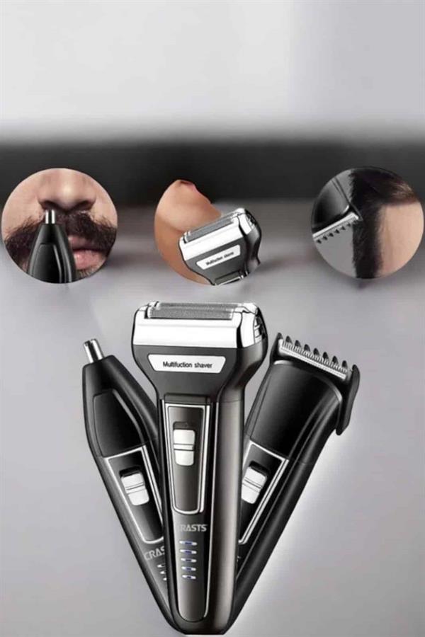 3 Başlıklı Kulak Ve Burun Tıraş Makinesi Erkeklere Özel