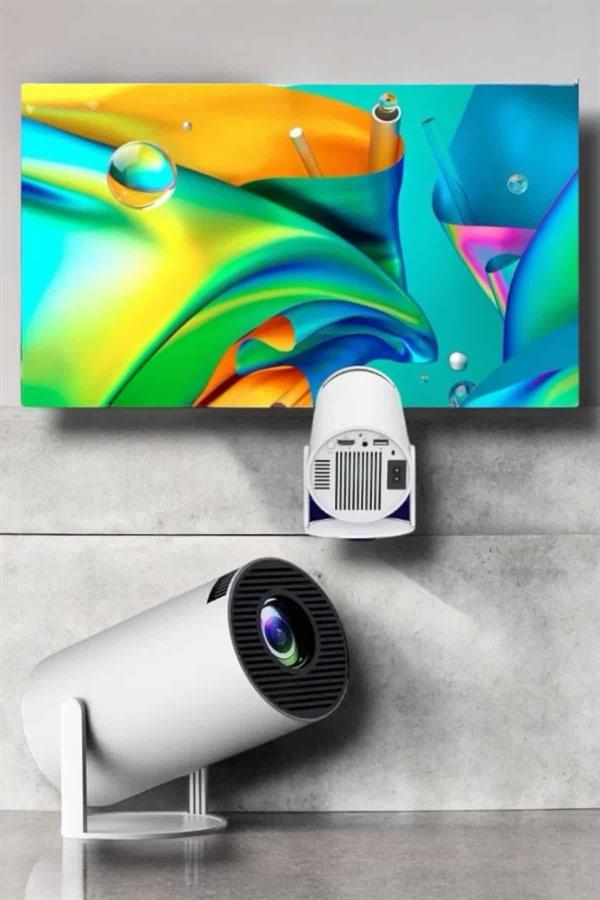 130 İnç Geniş Ekran ve 4K Destekli Full HD Projeksiyon Cihazı