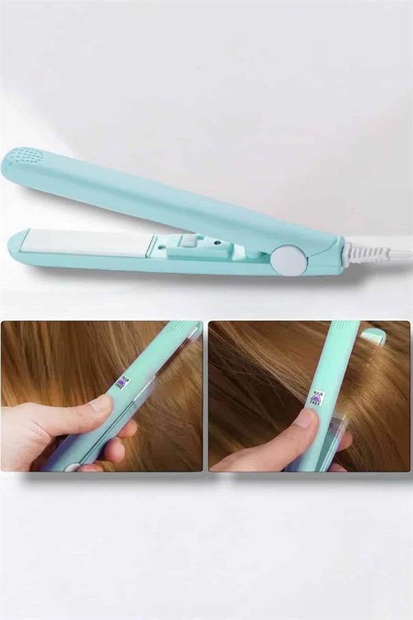 180°C Isı ve Uzun Süre Kalıcı Düzlük Sağlayan Mini Saç Düzleştirici