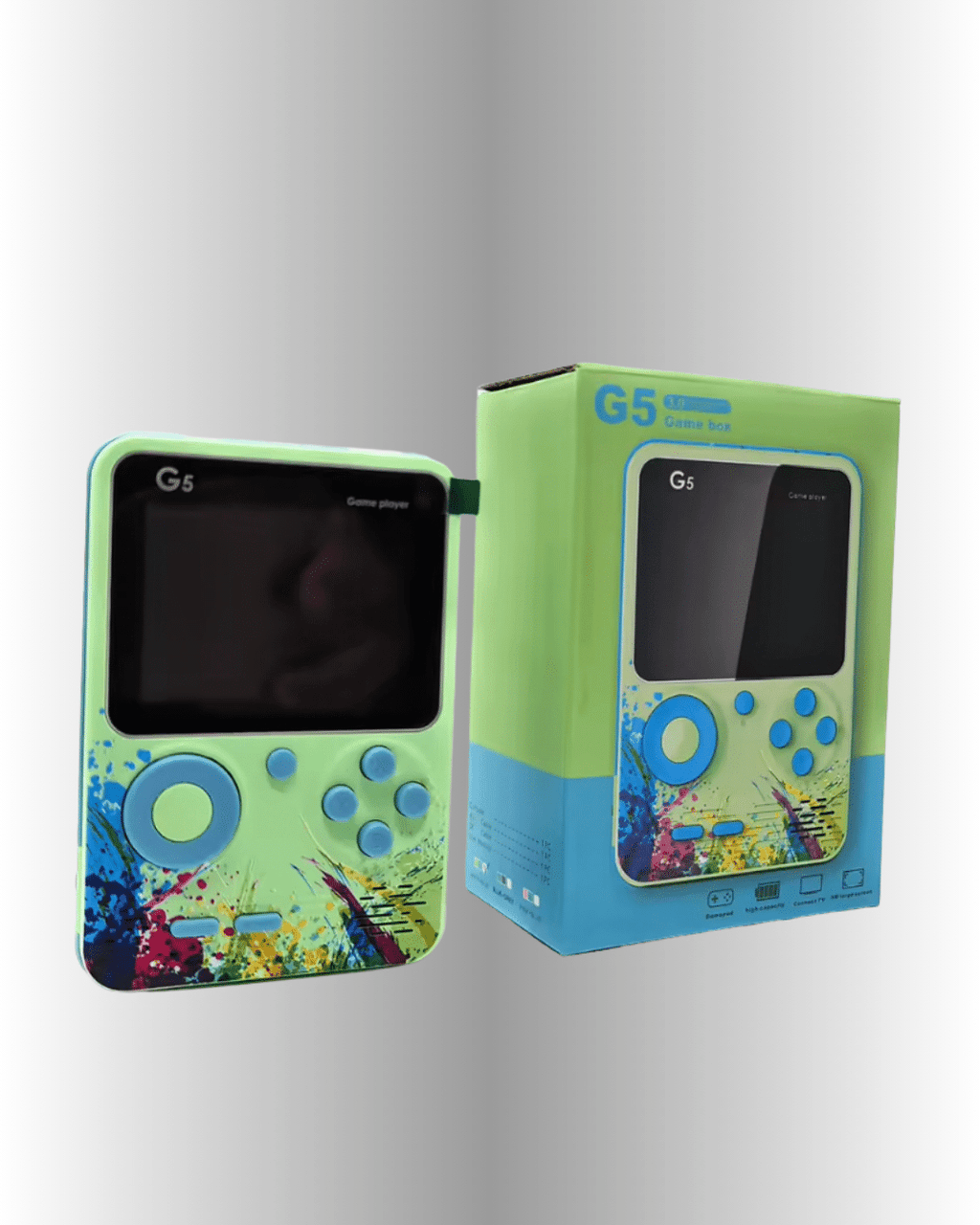 3 İnç Renkli Ekranlı Taşınabilir El Konsolu – G5 Modeli