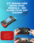 500 Retro Oyunlu Taşınabilir El Konsolu – X7M Modeli
