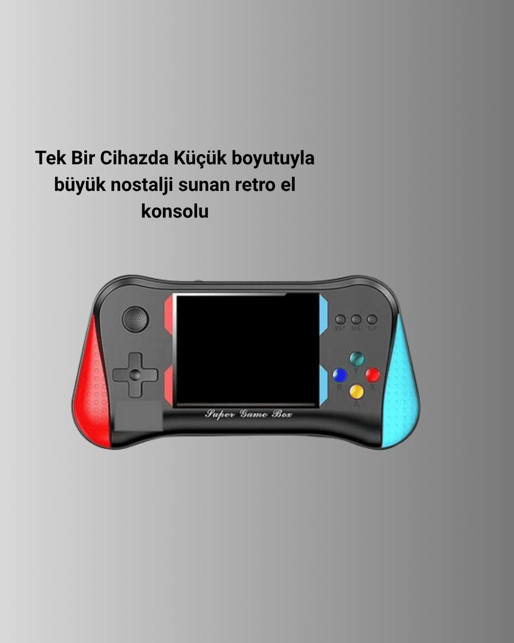 500 Retro Oyunlu Taşınabilir El Konsolu – X7M Modeli
