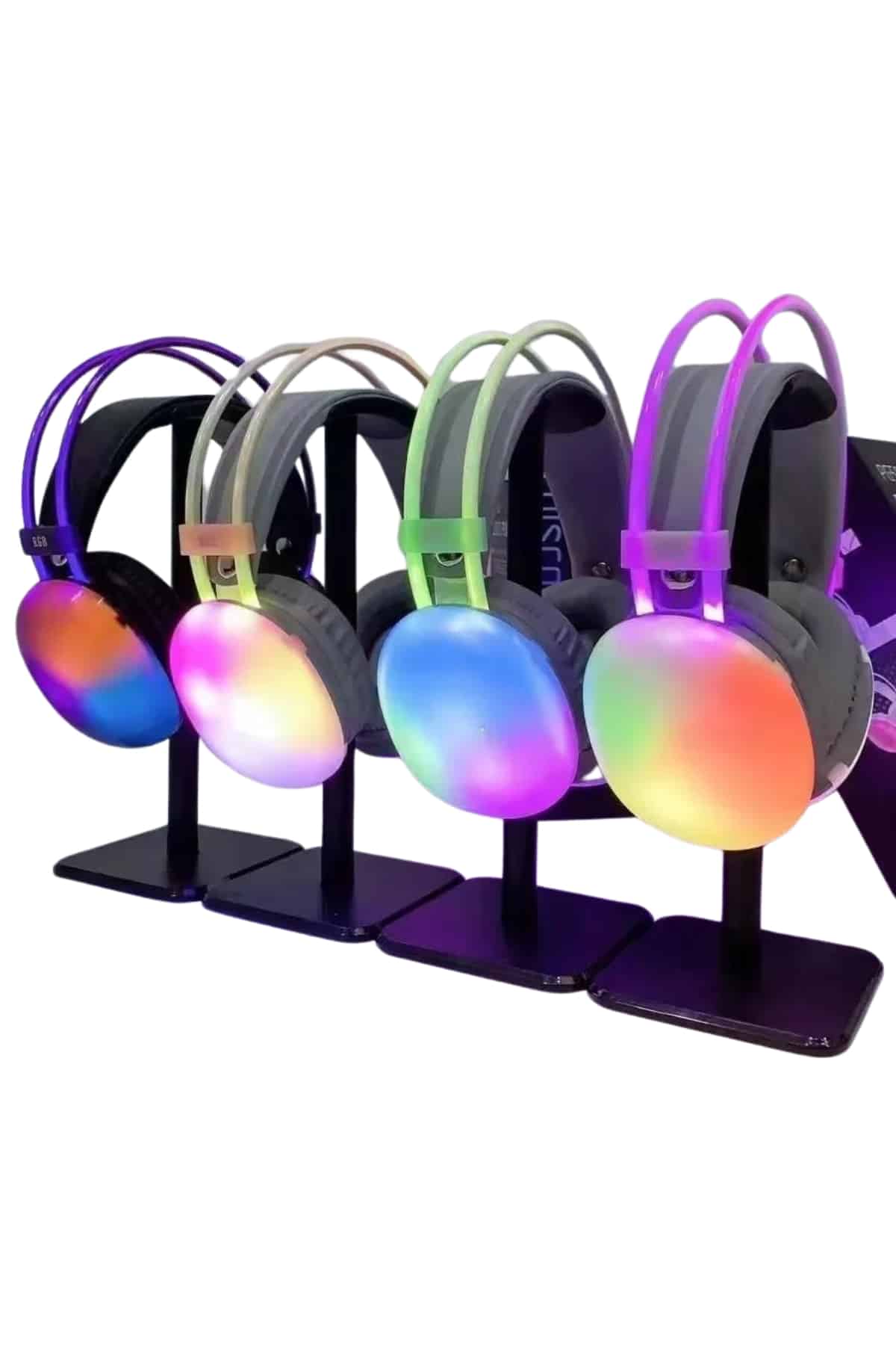 Unısex Yüksek Ses Kaliteli Yumuşak Kılıflı Kablosuz Kulak Üstü Bluetooth Kulaklık