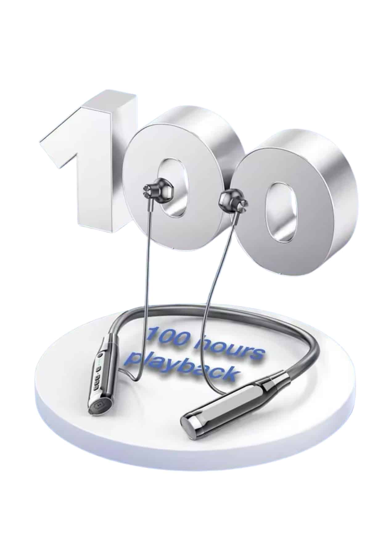 120 Saat Bluetooth Kulaklık Kablolu Boyun Askılı SD Kart Girişli ANC Özellikli