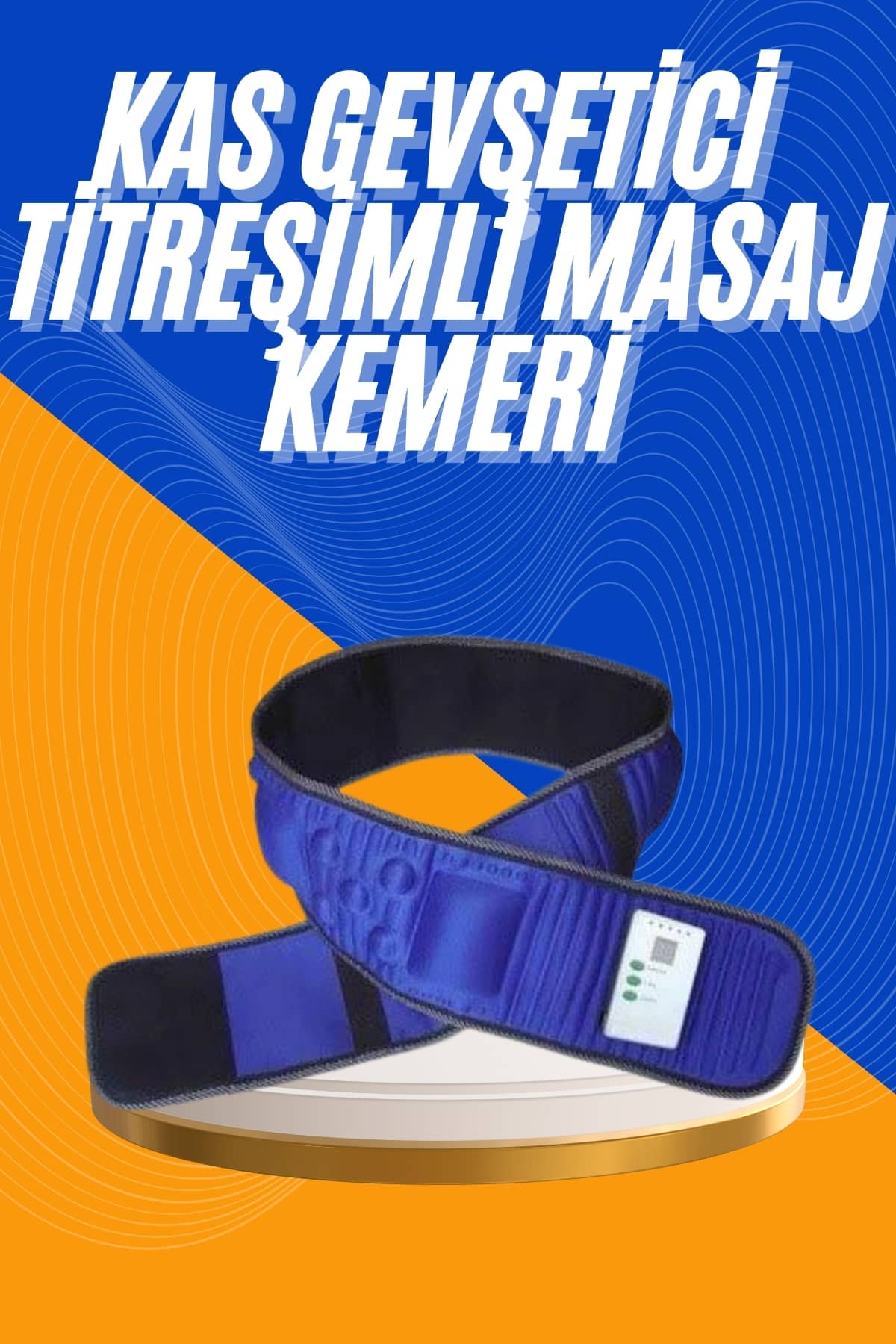 5 Motorlu Titreşimli Masaj Aleti Masaj Kemeri Göbek Bel İnceltmeye Uygun