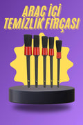 5 Parça Araç İçi Temizlik Fırçası Araç İçi-Dışı Temizleme Fırça Seti