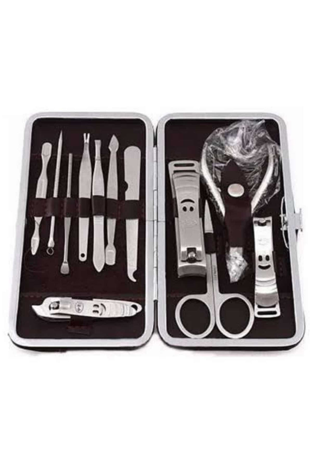 12 Parça Manikür Pedikür Seti Tırnak Bakımı Nasır Temizleme El Ayak Bakımı