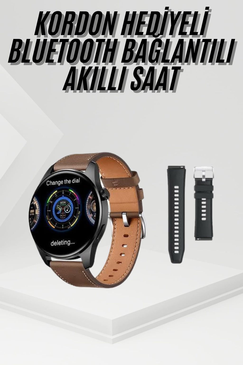 2025 Model Akıllı Saat Titreşimli Uyku ve Sağlık Takibi NFC ve GPS Uyumlu