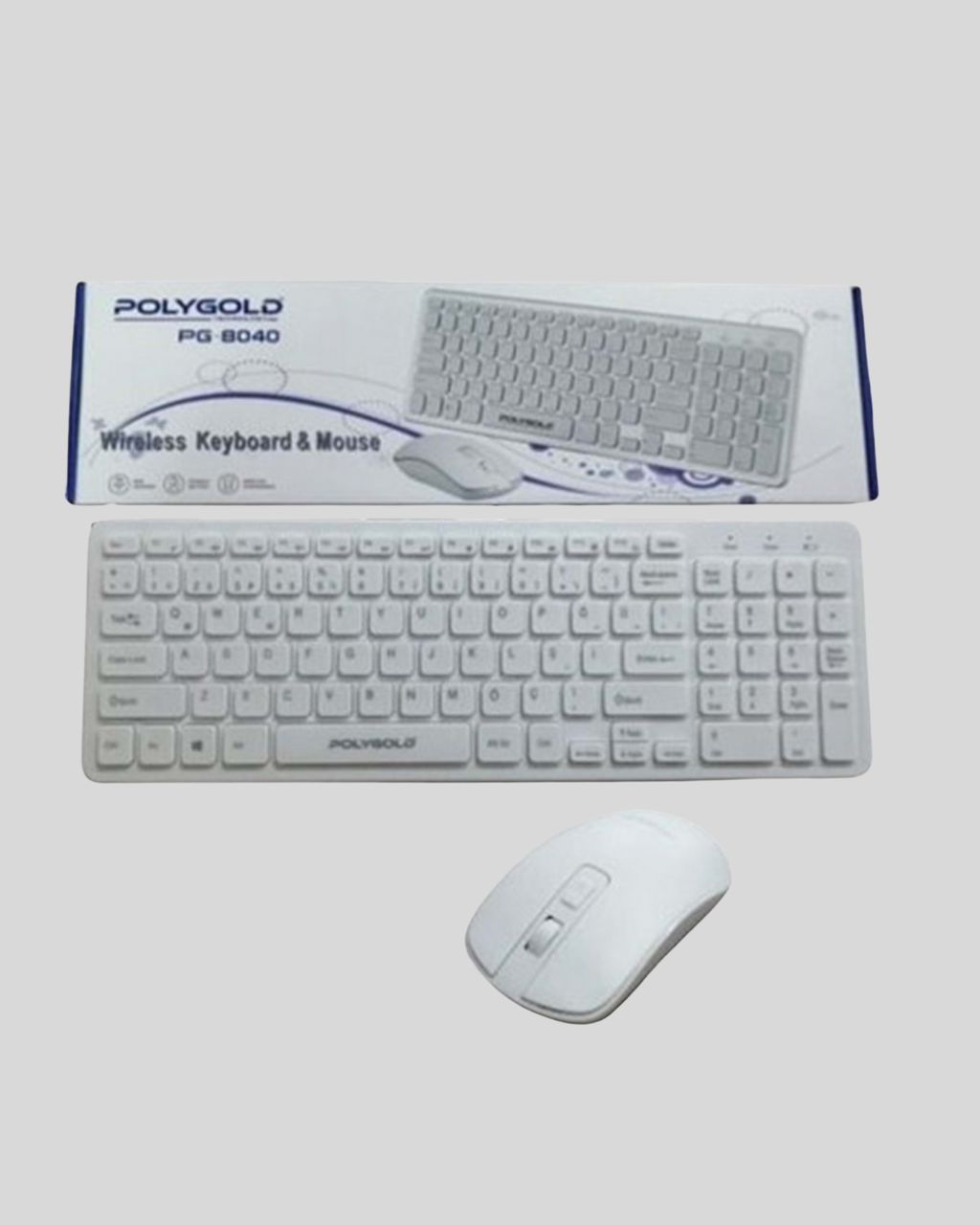 2.4 Ghz Wireless Kablosuz Klavye Mouse Seti Tv Pc Uyumlu