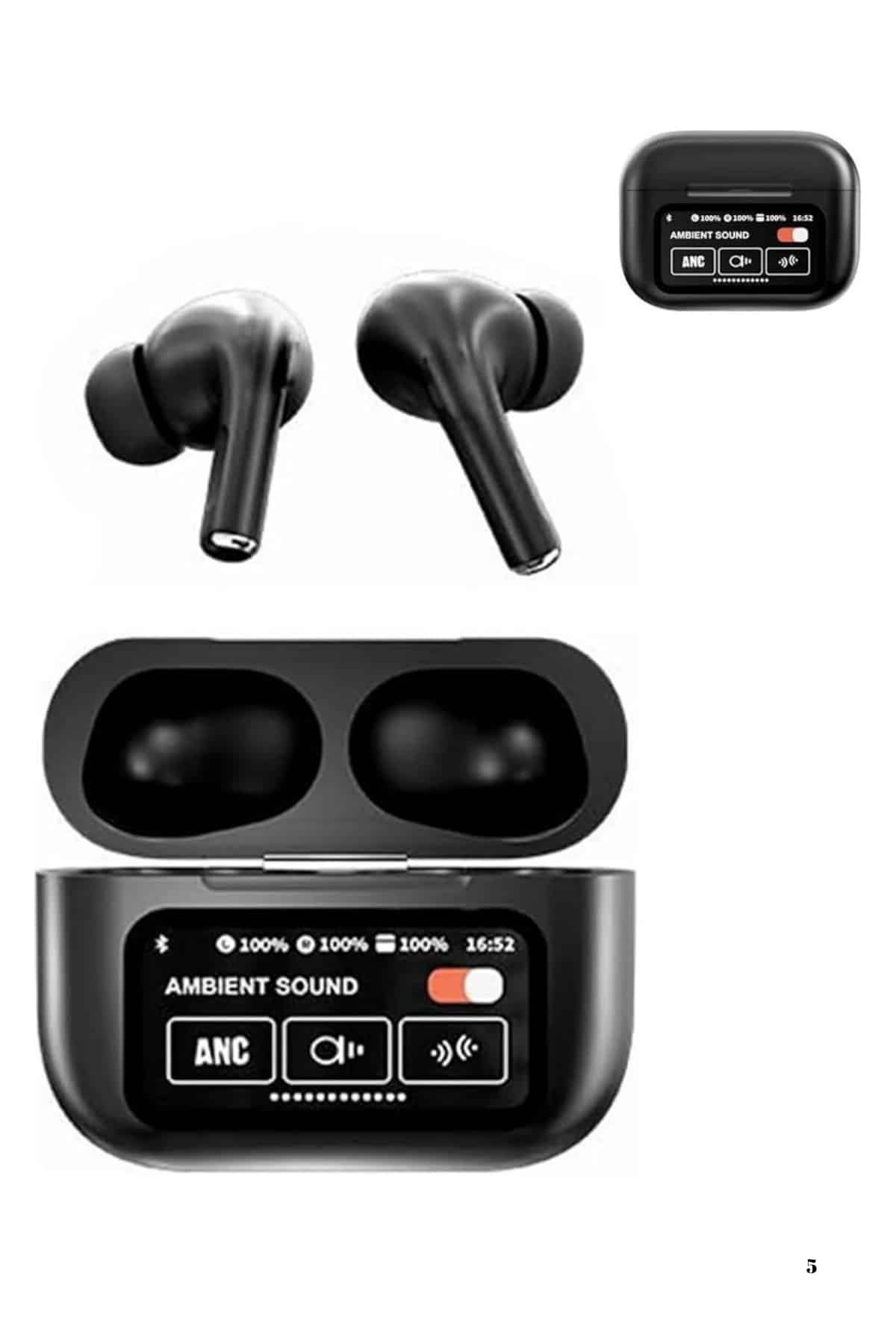 2.Nesil Pro Ekranlı Sesli Görüşme Yapabilen Kablosuz Bluetooth Kulaklık