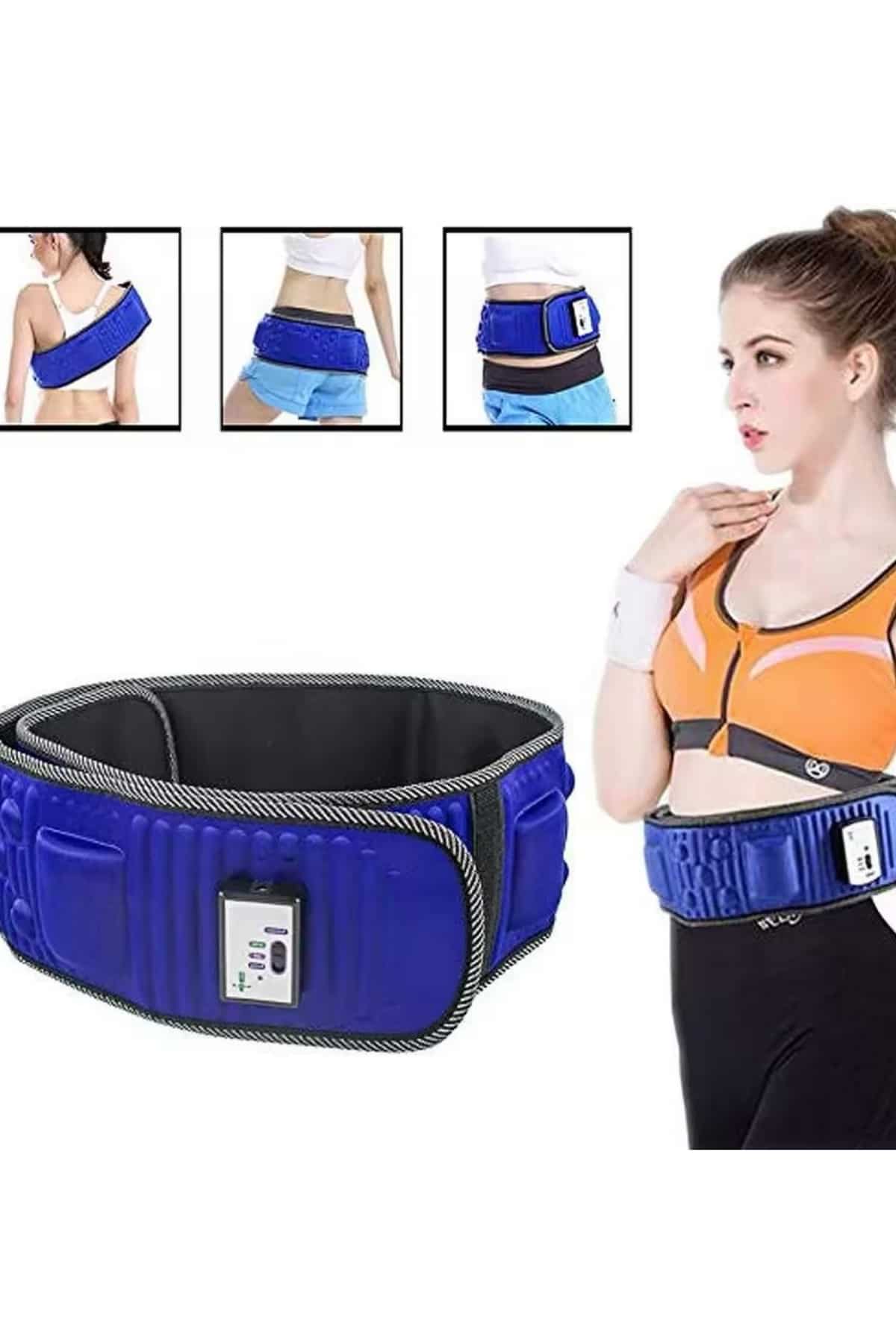 5 Motorlu Titreşimli Masaj Aleti Göbek Kemeri Selülit Cihazı Eritme Zayıflama