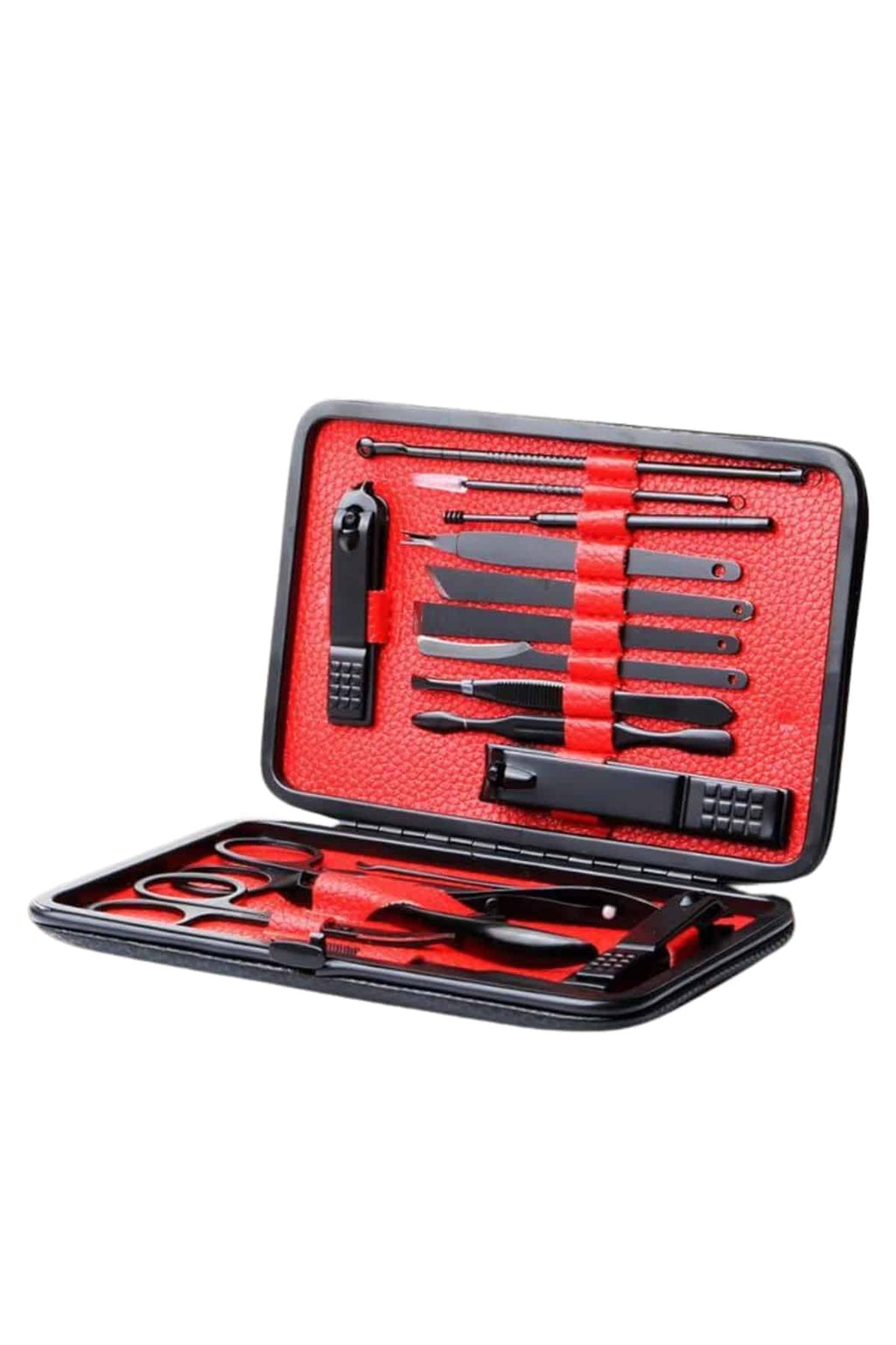 17 Parça Manikür Seti Taşınabilir Özel Çantalı El ve Ayak Bakımı Tırnak Batığı Temizleme