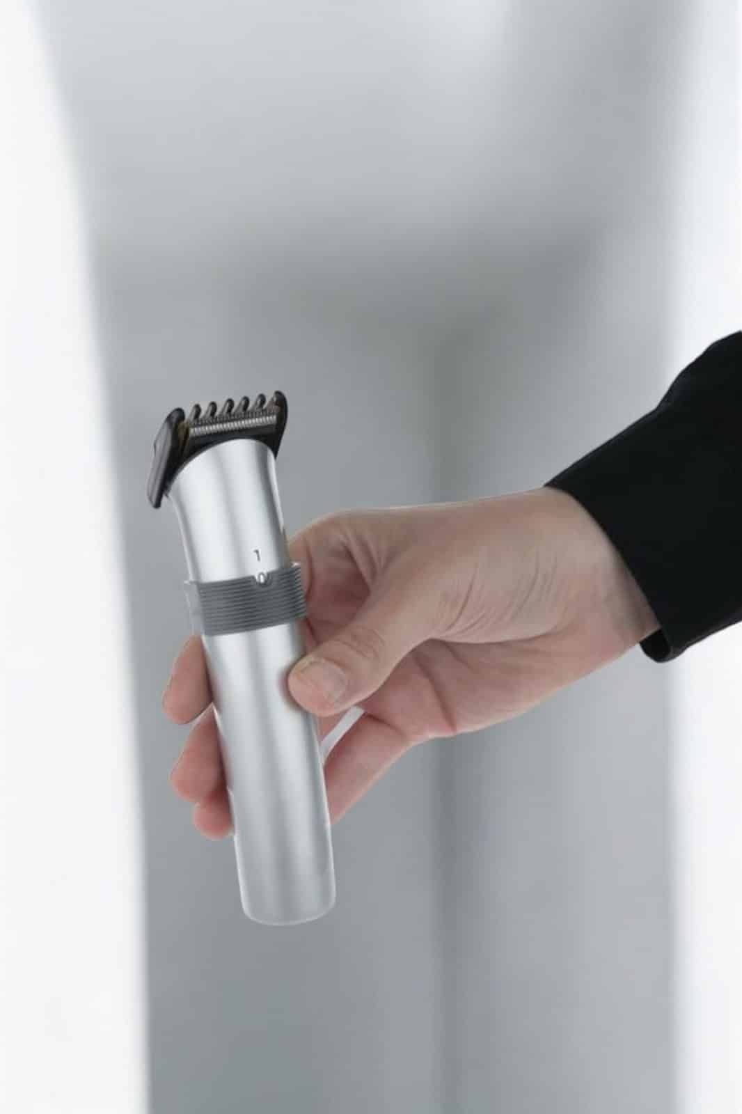 4 Taraklı Profesyonel Şarjlı Saç ve Sakal Kesme Tıraş Makinesi Seti