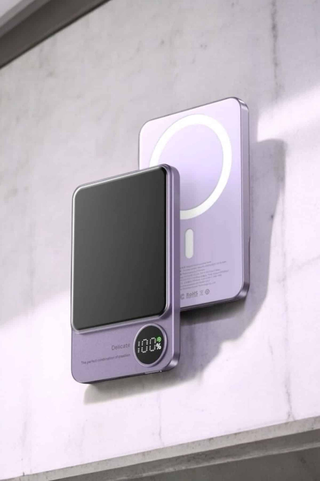 22.5W Magsafe Kablosuz Şarjlı Powerbank Dijital Ekran ve Hızlı Şarj