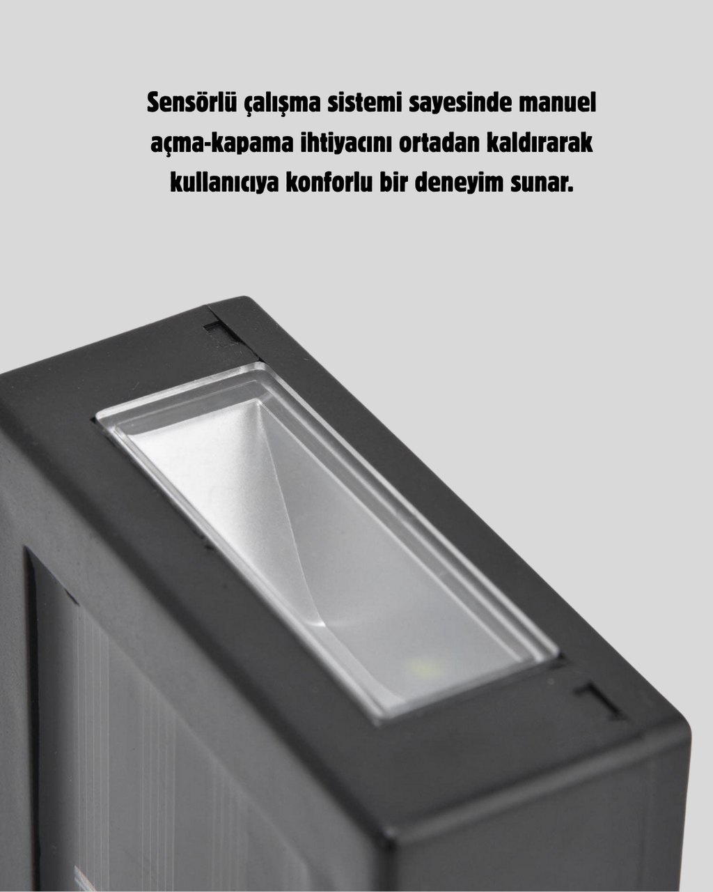 6 LED Güneş Enerjili Sensörlü Lamba – Akıllı Işık Sensörlü Enerji Tasarruflu Bahçe Aydınlatma