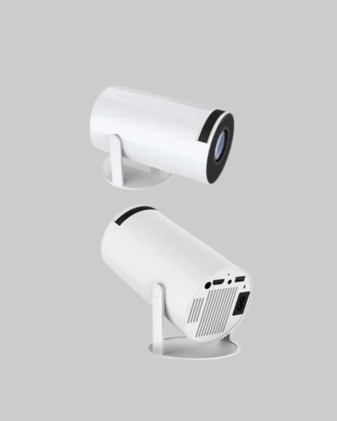 4K Destekli Full HD Projeksiyon Cihazı – 130 inç Geniş Ekran WiFi ve HDMI Bağlantılı