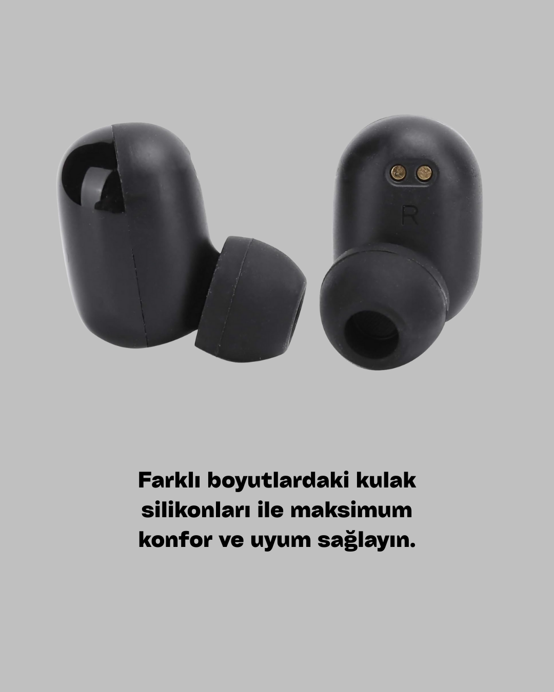 10 Metre Çekim Mesafeli Hafif Tasarımlı Bluetooth Kulaklık ve Şarj Kutusu Seti