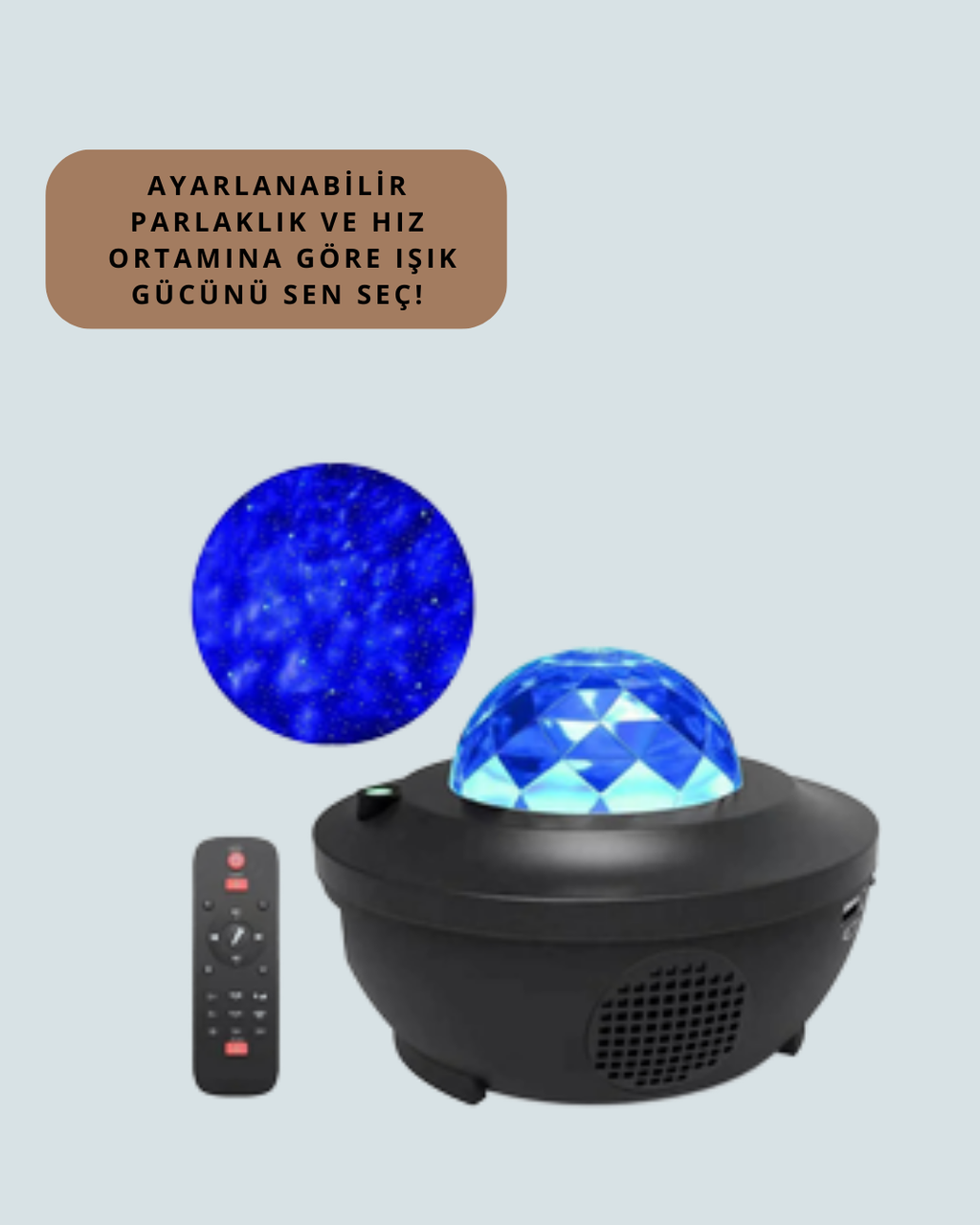 10 Renkli Kombinasyon + Breathing Light + 2 Saat Zamanlayıcılı Star Lamba