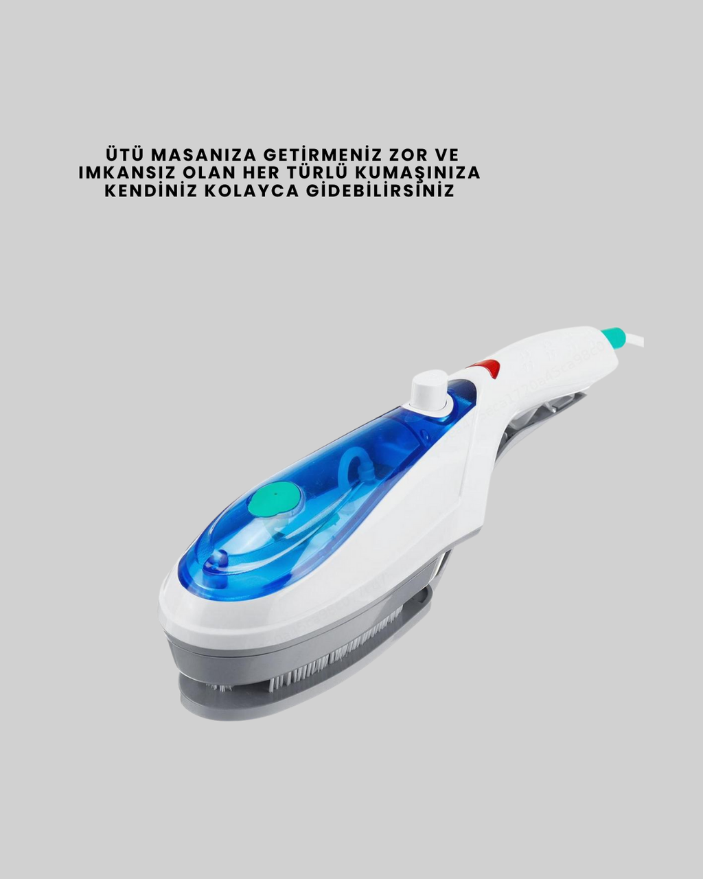 1500W Buharlı Kırışıklık Giderici Ütü | Ev ve Seyahat Kullanımı İçin Uygun