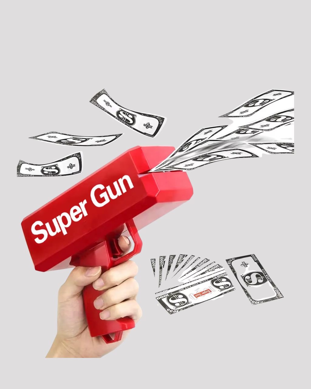 AA Pil ile Çalışan Kolay Kullanımlı Kâğıt Fırlatıcı Oyuncak