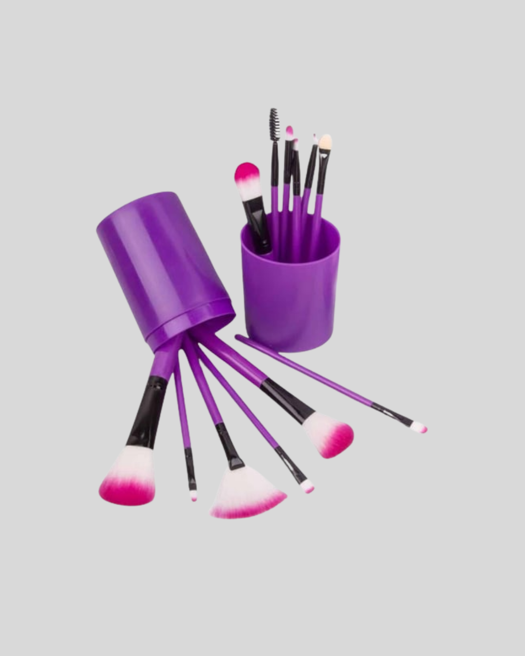 12’li Profesyonel Makyaj Fırça Seti – Dökülmeyen Yumuşak Kıllı Ergonomik Tasarım