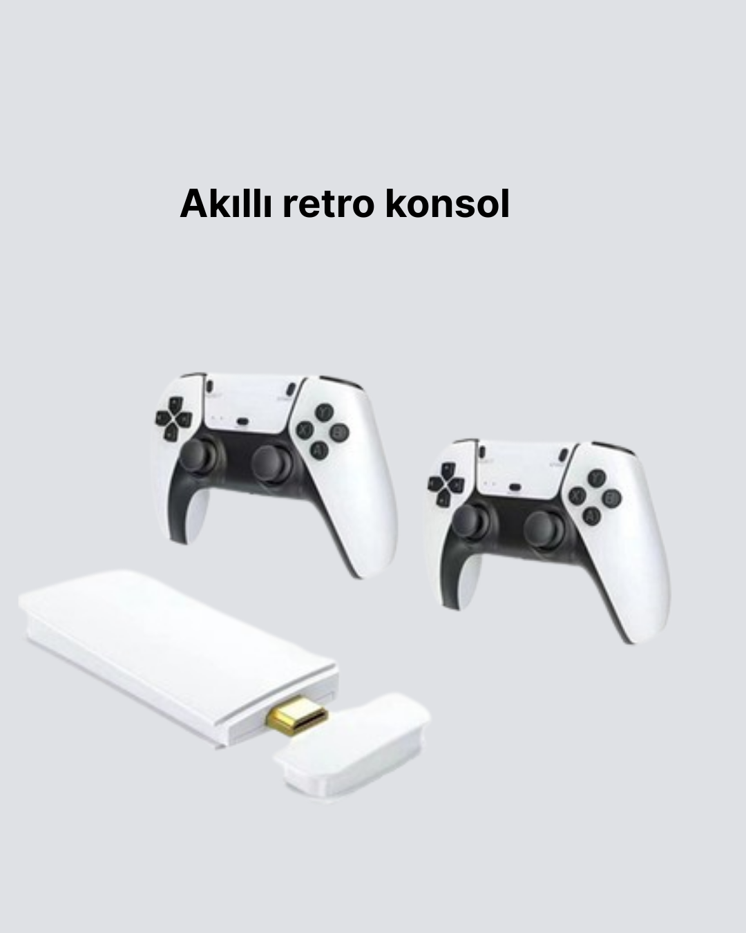 20.000 Yüklü Oyunlu Kablosuz Retro Oyun Konsolu 4K Destekli