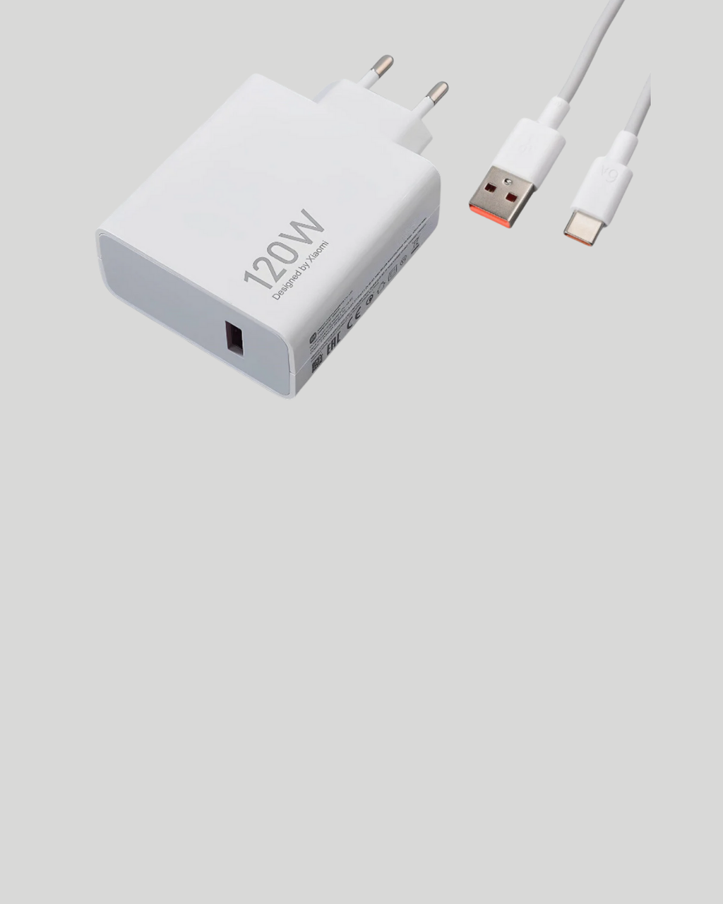 120W Mi Turbo Akıllı Tanıma Çipli Hızlı Şarj Cihazı Taşınabilir ve Dayanıklı