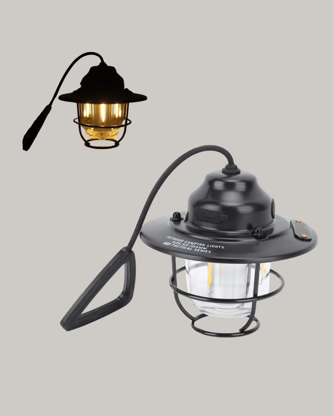 Açık Hava Etkinlikleri İçin Çam Kozalağı Gece Işığı