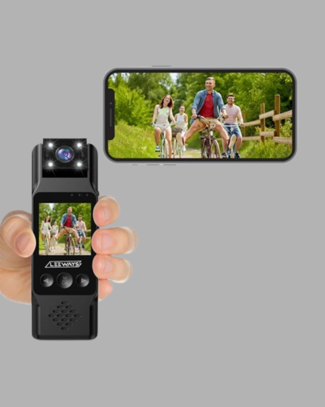 128GB Destekli Hareket Algılamalı Mini Kamera