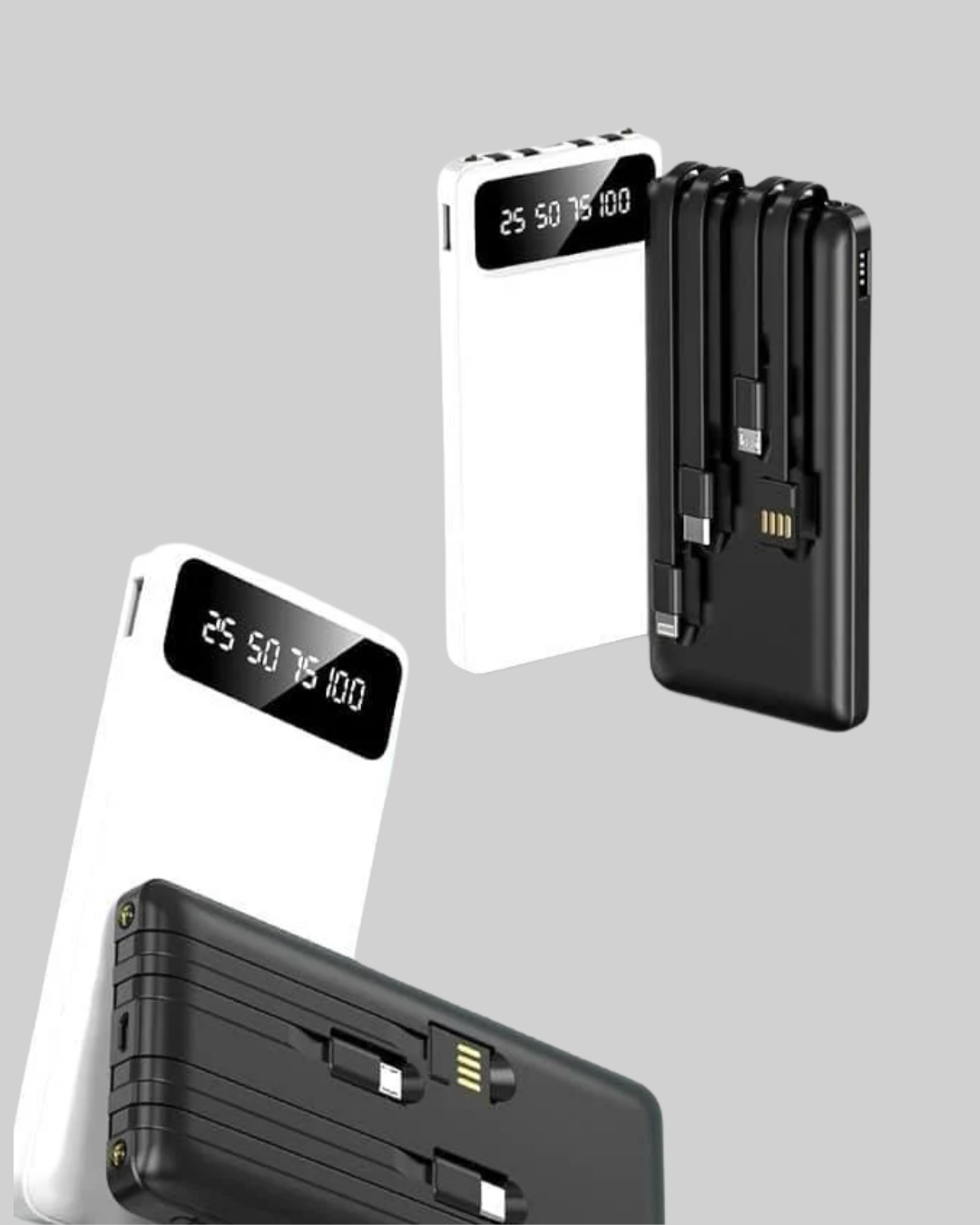 20.000mAh Taşınabilir Powerbank PD Teknolojili Çift USB Çıkışlı