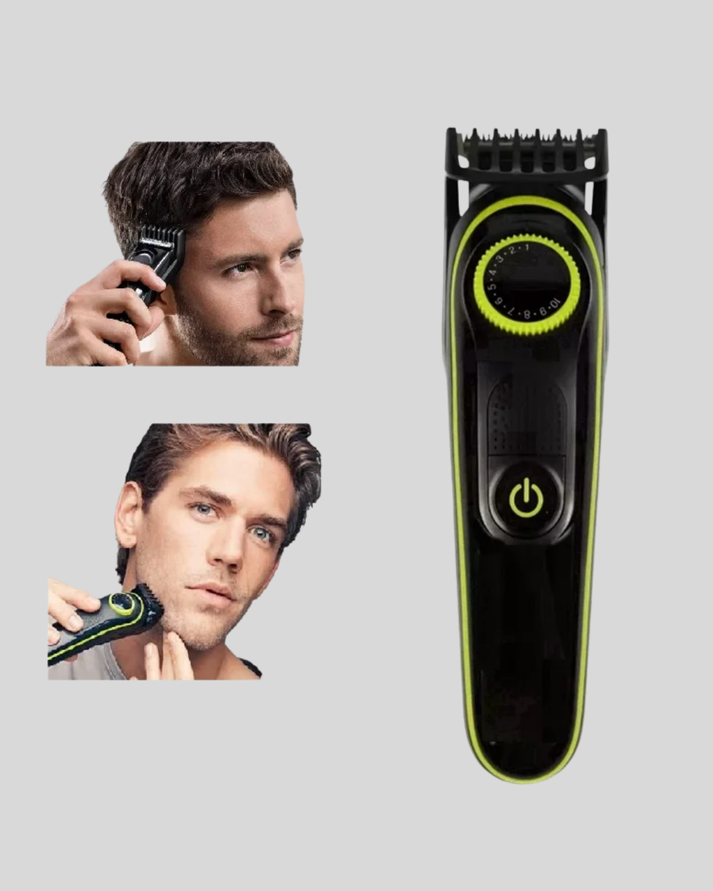 5 Başlıklı Çok Fonksiyonlu Saç Kesme ve Sakal Düzeltme Makinesi Erkek Bakım Aleti