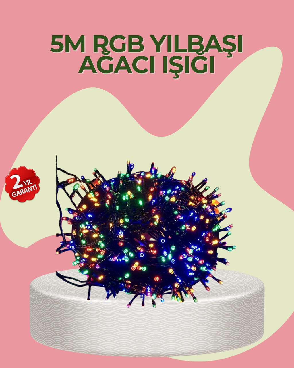 8 Modlu LED Işık Zinciri İç Mekan Dekoratif Aydınlatma