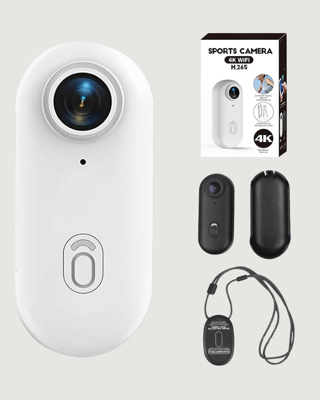 1080P WiFi Spor Kamerası Su Geçirmez Mini Aksiyon Kamera