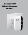 300 Mbps Kablosuz WiFi Menzil Genişletici – Repeater & AP Modu
