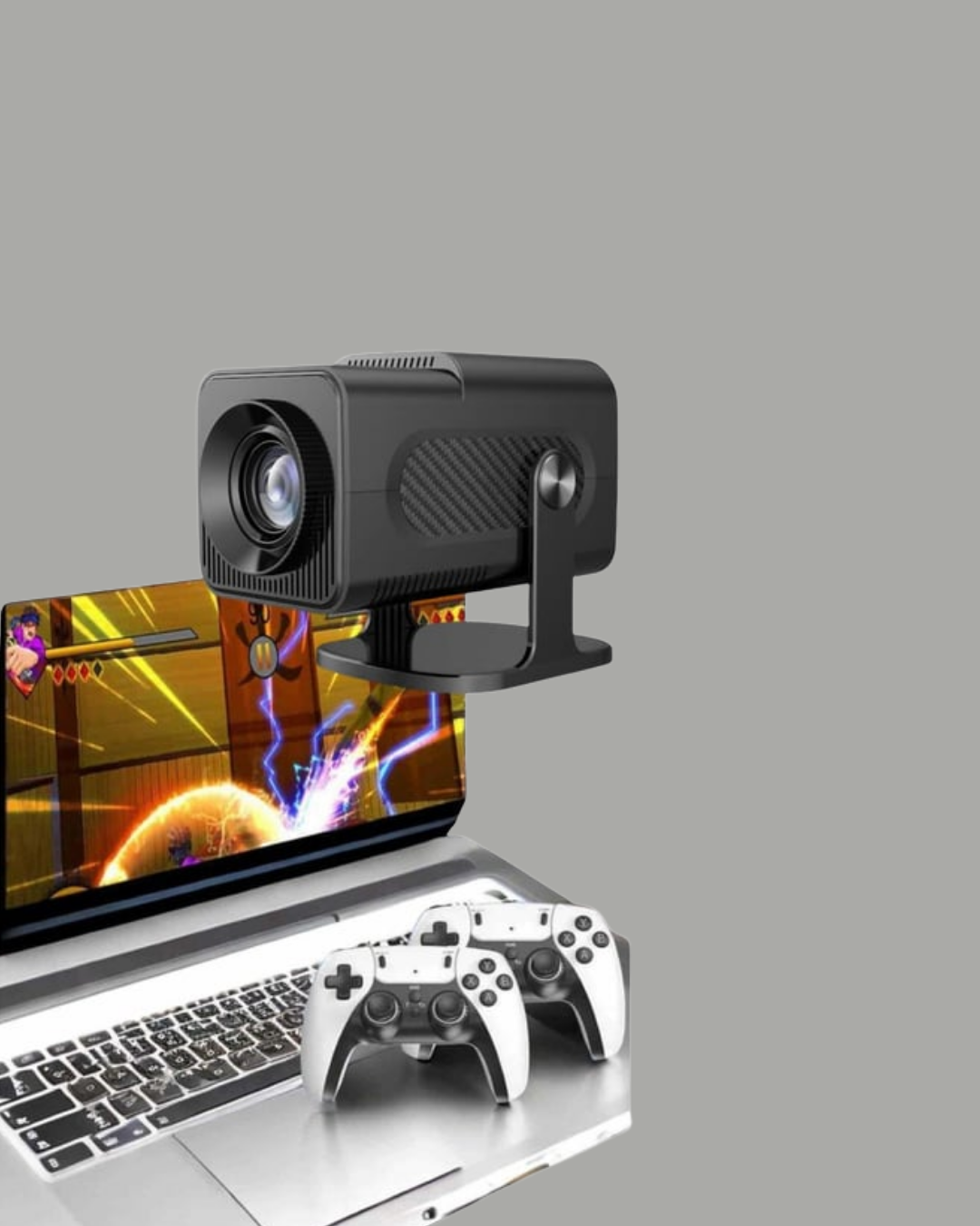 1.5 KG Ağırlığında 4500 Retro Oyunlu Multimedya Projektör