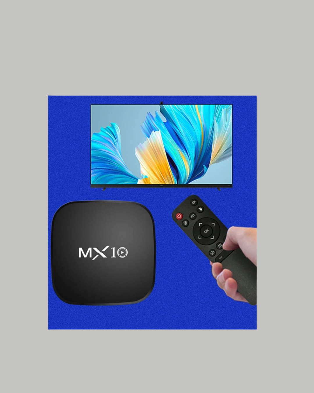 4K UHD Android Medya Oynatıcı 8 GB Hafıza 2 GB RAM Wi-Fi Destekli