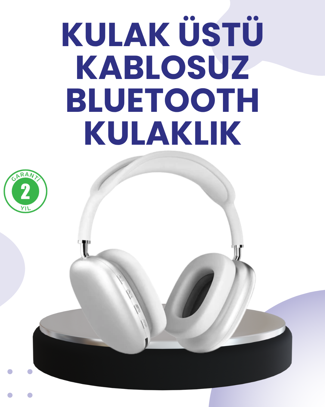 400 mAh Bataryalı Kablosuz Kulaklık | BT 5.0 Müzik & Görüşme