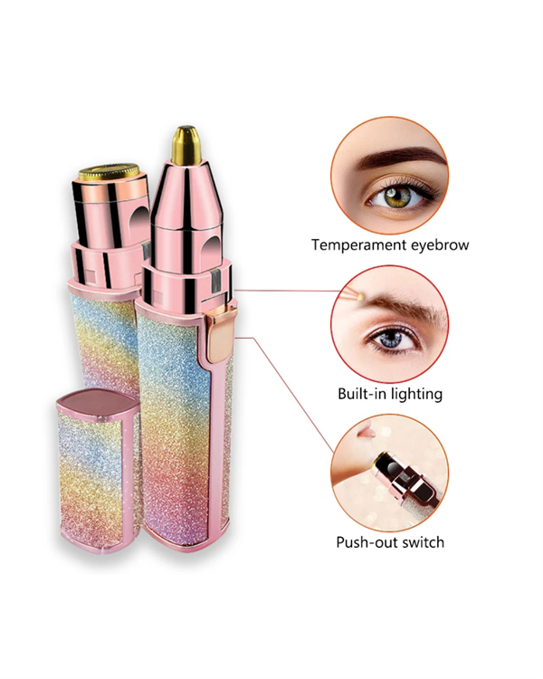 8000 RPM Taşınabilir Epilatör – Kaş Düzeltici ve Dudak Epilatörlü Pille Çalışan