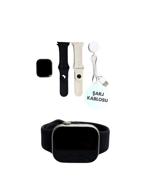 . RS12 PRO+ 2025 Serisi Full Ekranlı Akıllı Saat – 2GB Hafıza Titanyum Kasa Suya Dayanıklı Uzun Şarj Süresi Garantili Model