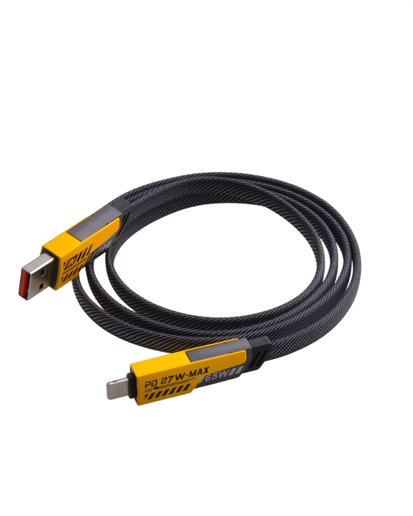 65W 4'ü 1 Arada Çoklu Şarj Kablosu – USB-C USB-A Lightning Veri ve Şarj Desteği