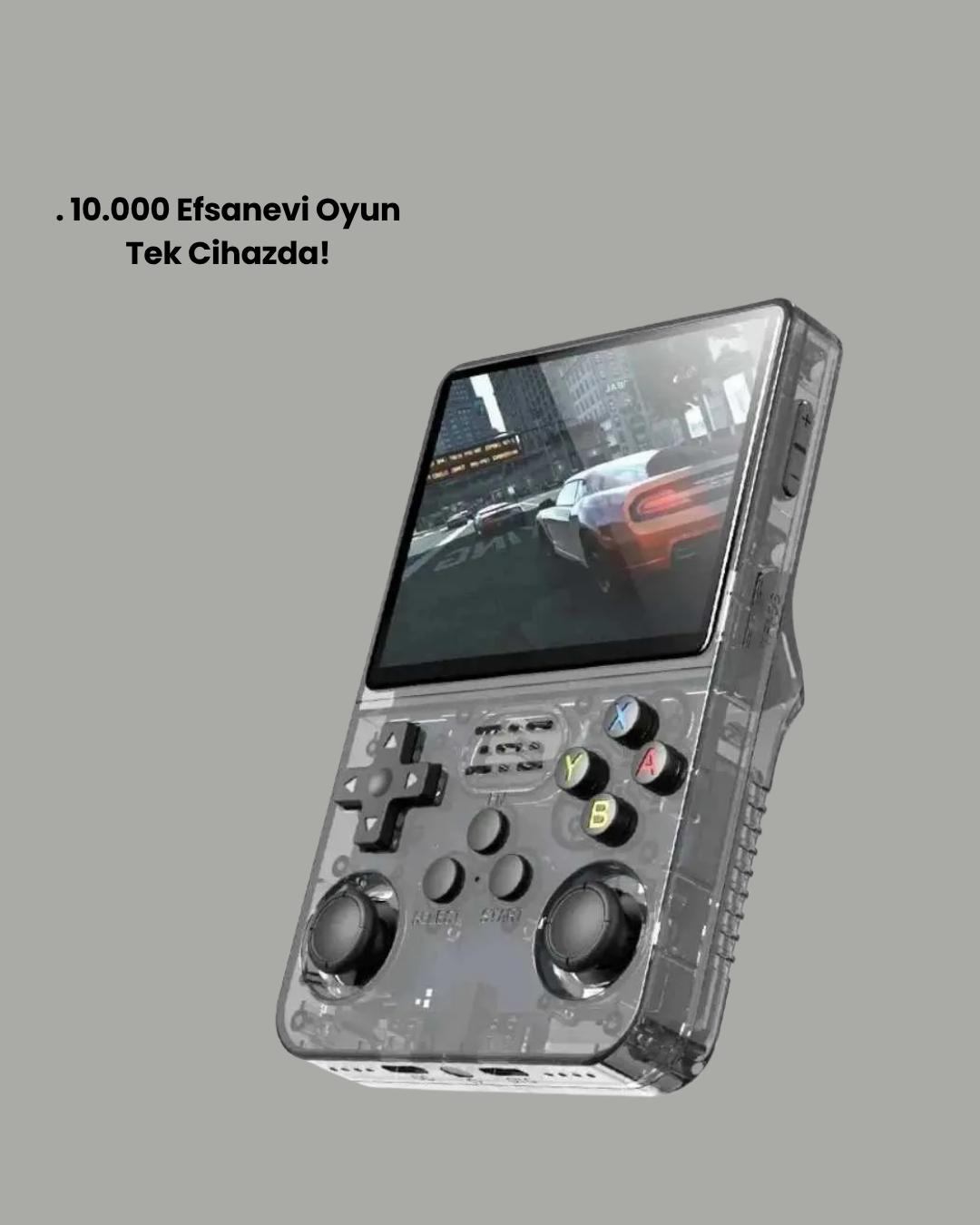 10.000 Klasik Oyunlu Taşınabilir El Konsolu USB Type-C