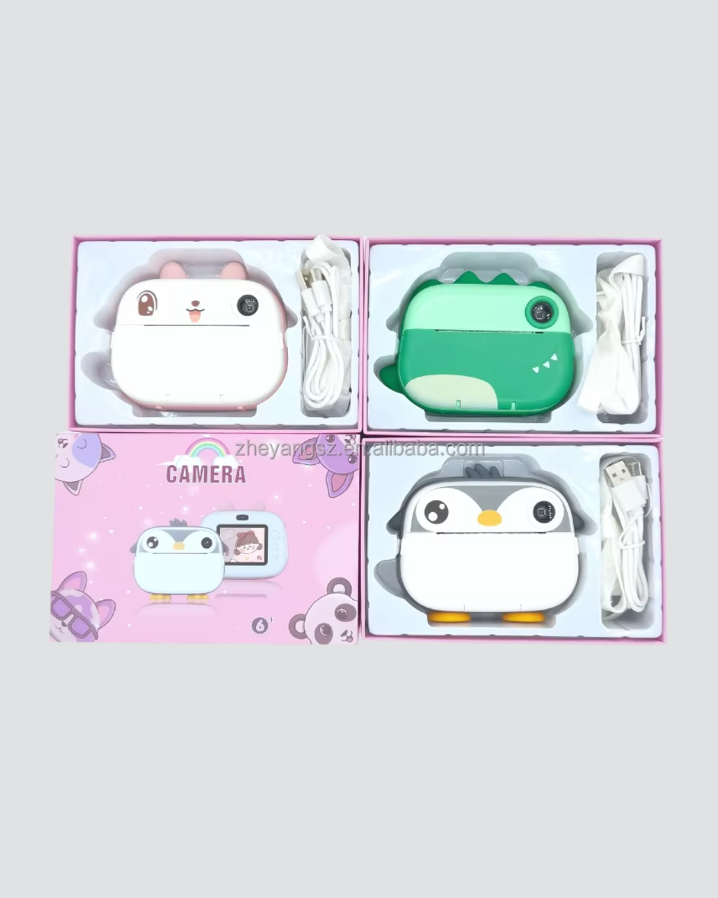 64GB TF Kart Destekli Çoklu Dil Seçeneği Sunan Anında Baskı Kamera