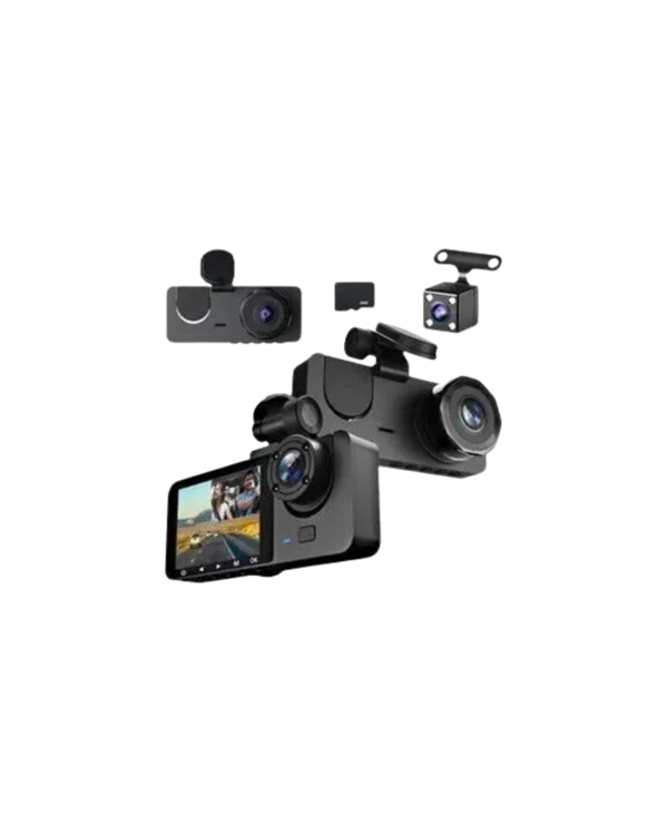 170° Geniş Açı Ön-Arka-İç Kamera Seti – Tam Kapsamlı Araç Güvenliği