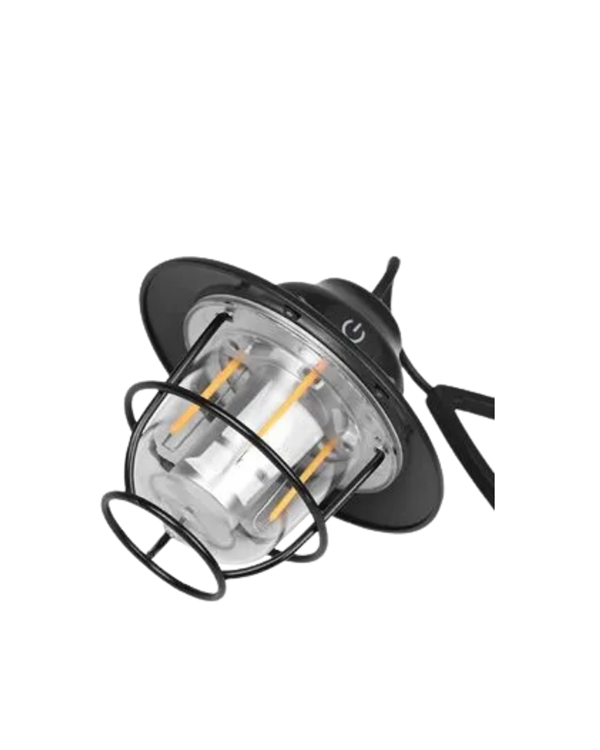 4 Fonksiyonlu Dekoratif Kamp Lambası – Tungsten Ampul USB Çıkışlı