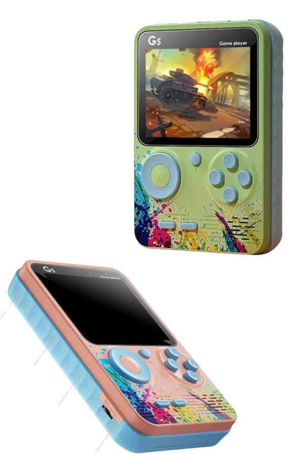 3.5 İnç Klasik Retro LCD Ekran 500 Oyunlu Oyun Konsolu Taşınabilir