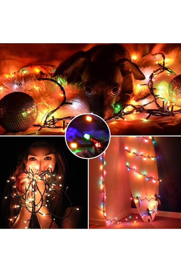 5 Metre Ampul LED Işık Renkli RGB Çok Renkli Led Aydınlatma