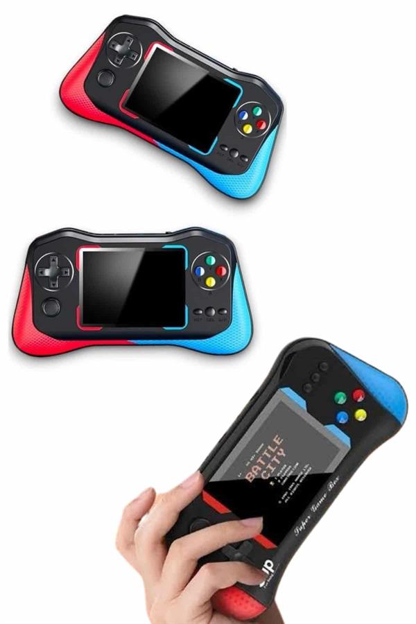 500 Oyunlu Retro Sup Konsolu Taşınabilir Mini Gamepad 35 İnç Ekran